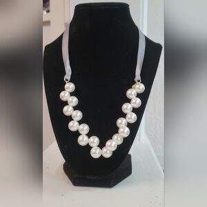 Pearl Tie Necklace